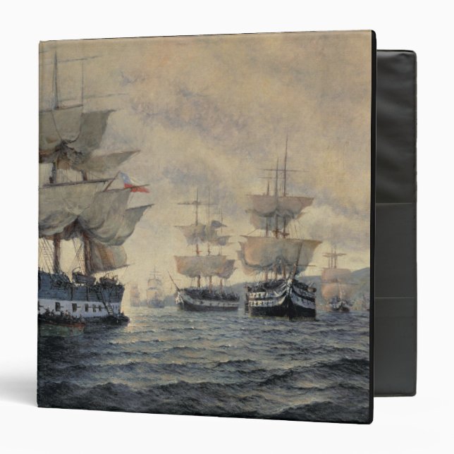 The Embarkation of the Liberating Expedition of Pe 3 Ring Binder (Front/Inside)