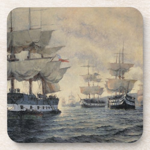 The Embarkation of the Liberating Expedition of Pe Drink Coaster