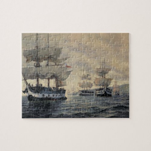 The Embarkation of the Liberating Expedition of Pe Jigsaw Puzzle