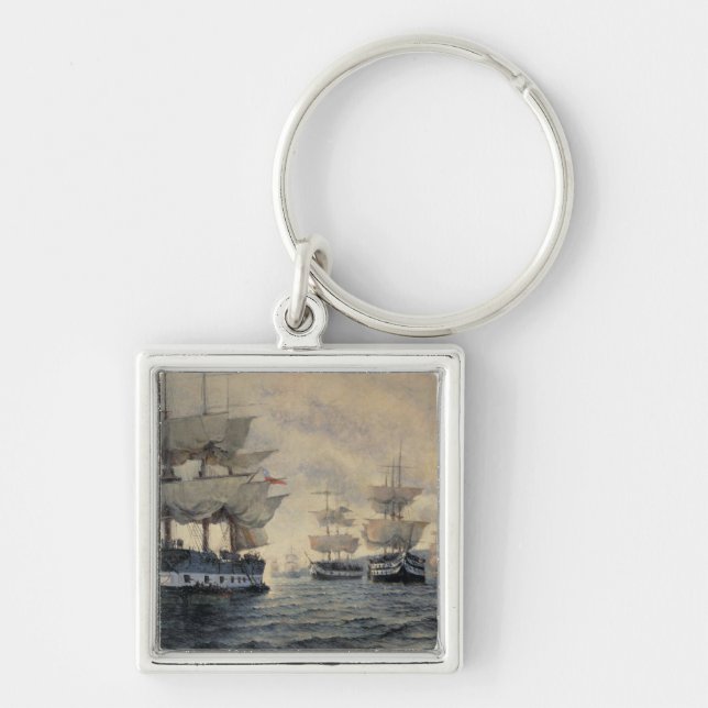 The Embarkation of the Liberating Expedition of Pe Keychain (Front)