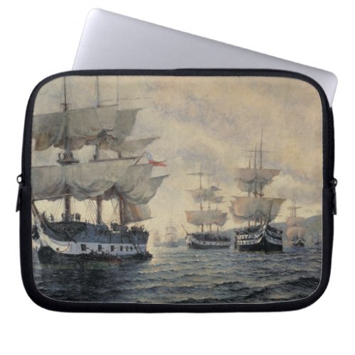 The Embarkation of the Liberating Expedition of Pe Laptop Sleeve