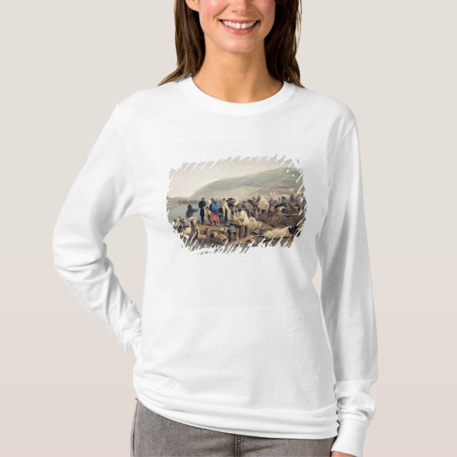 The Embarkation of the Sick at Balaklava T-Shirt (Front)