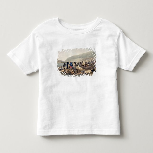 The Embarkation of the Sick at Balaklava Toddler T-shirt (Front)