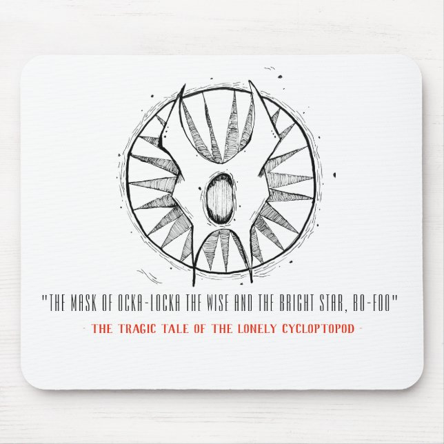 The Emblem of Cyclotopia Mouse Pad (Front)