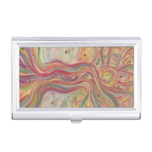 The Embodied Woman Colorful Dancing Tree Card Case