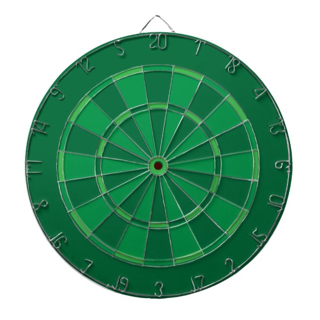 The Emerald Dartboard With Darts (Front)