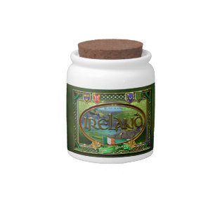 The Emerald Isle Candy Jar