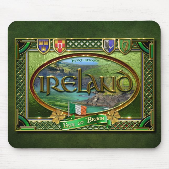 The Emerald Isle Mouse Pad (Front)