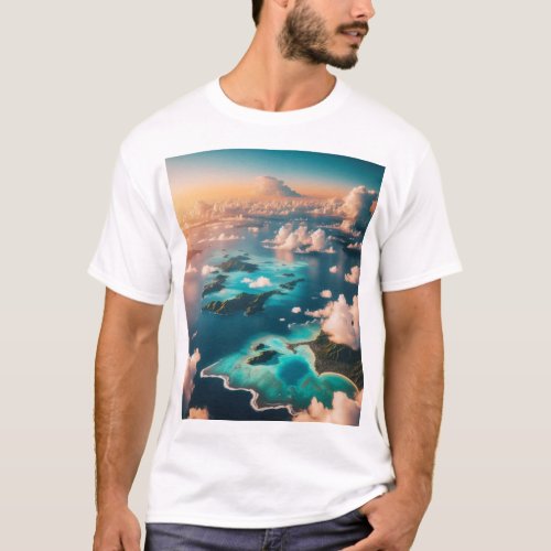 The Emerald Isles A Tale of Beauty and Discovery T_Shirt