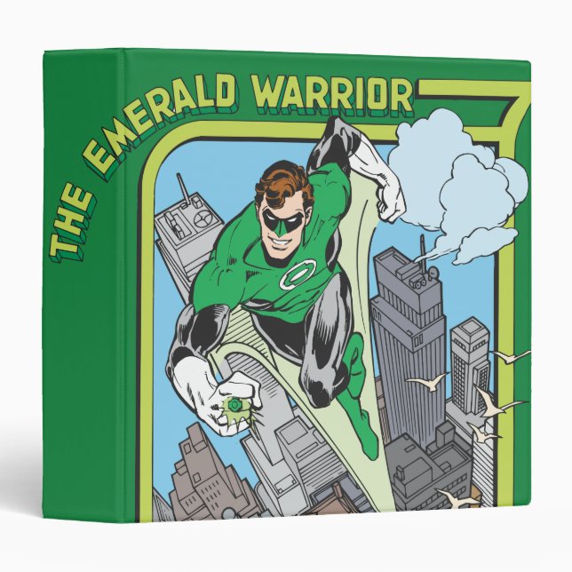 The Emerald Warrior Binder (Front/Spine)