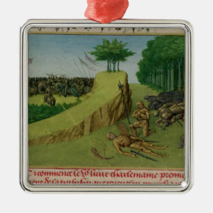 The Emperor Charlemagne Finds Roland's Metal Ornament