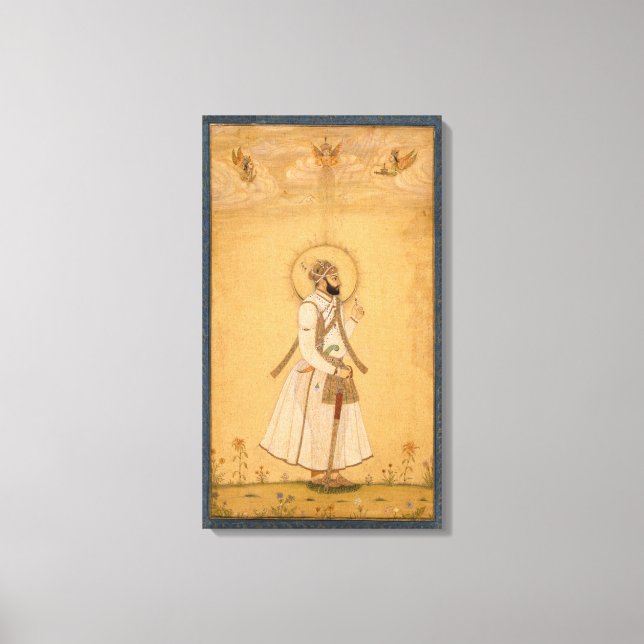 The Emperor Farrukhsiyar (1683-1719) from the Larg Canvas Print (Front)