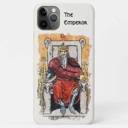 The Emperor Major Arcana Tarot Card Painting iPhone 11 Pro Max Case