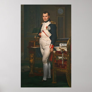 The Emperor Napoleon in His Study at the Tuilerie Poster