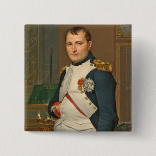 The Emperor Napoleon in His Study at the Tuileries Button