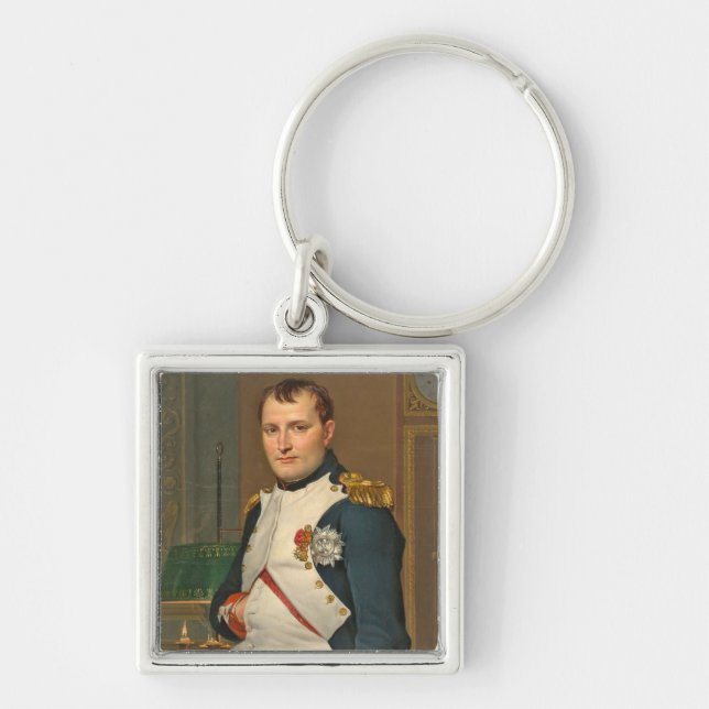 The Emperor Napoleon in His Study at the Tuileries Keychain (Front)