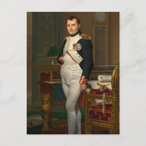 The Emperor Napoleon in his study at the Tuileries Postcard