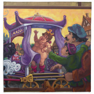The Emperor’s New Clothes Art Cloth Napkin