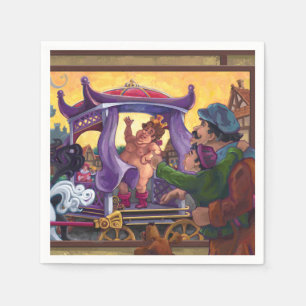 The Emperor’s New Clothes Art Napkins
