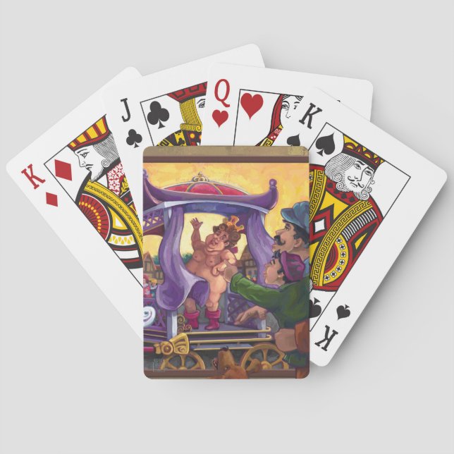 The Emperor’s New Clothes Art Poker Cards (Back)