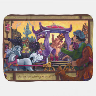 The Emperor’s New Clothes Swaddle Blanket
