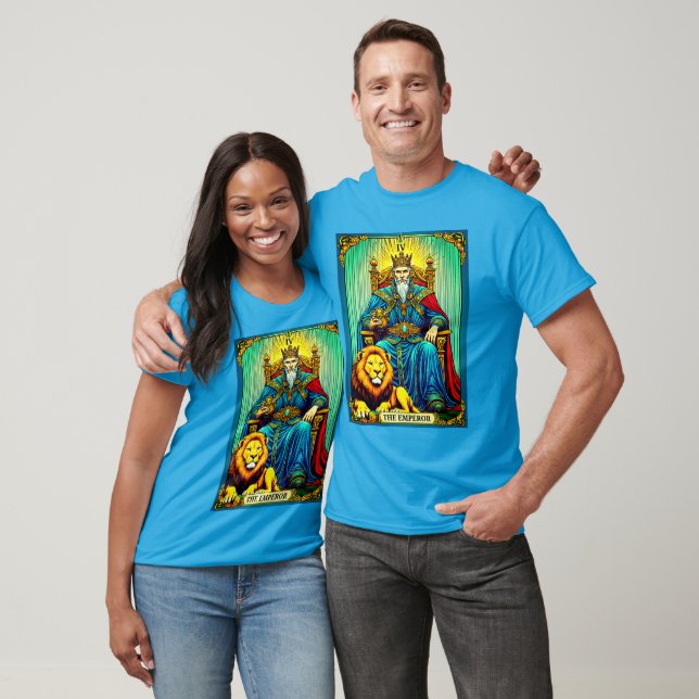 The Emperor Tarot Card Art T-Shirt (Unisex)