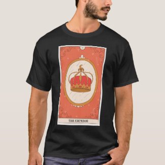 The Emperor tarot card modern Major Arcana design