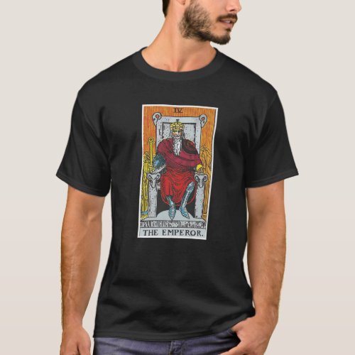 The Emperor Tarot Card Occult Beliefs Divination M T_Shirt