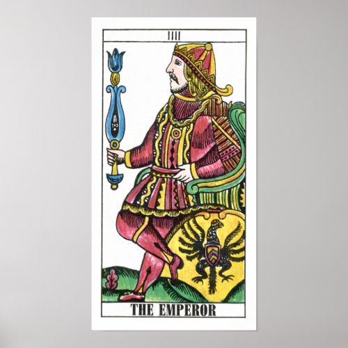 The Emperor Tarot Card Poster