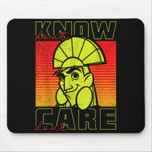 The Emperor's New Groove Kuzco Don't Know Don't Ca Mouse Pad