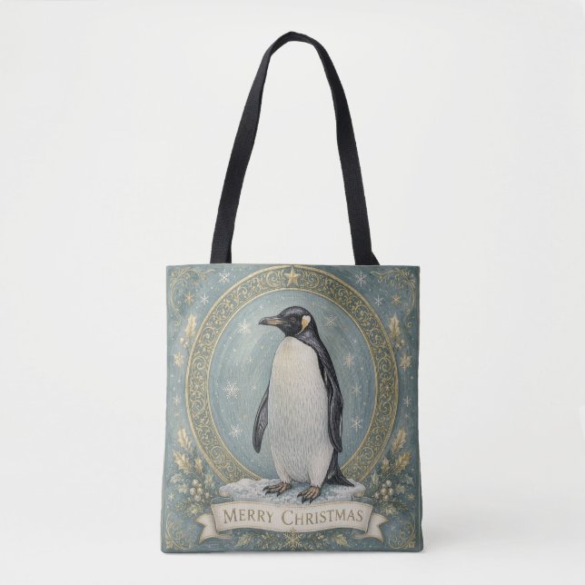The Emperor's Yuletide Greeting Tote Bag (Front)