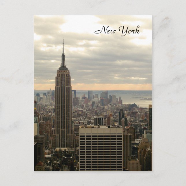 The Empire State Building (Color) Postcard (Front)
