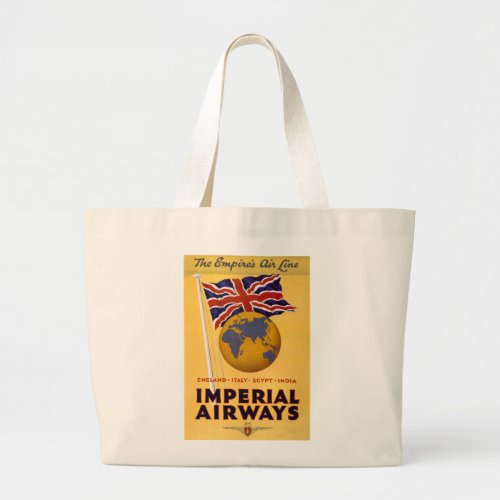 The Empires Airline Large Tote Bag