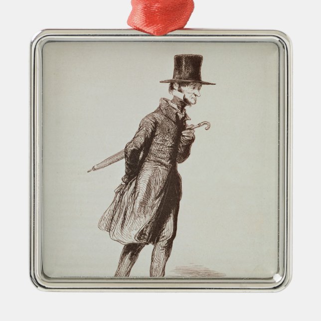 The Employee Metal Ornament (Front)