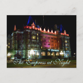 The Empress at Night Postcard