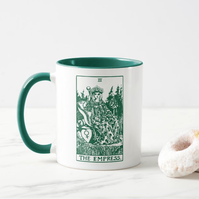 The Empress Card Mug (With Donut)