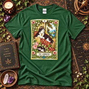 The Empress Cat Tarot - Abundance and Grace T-Shirt