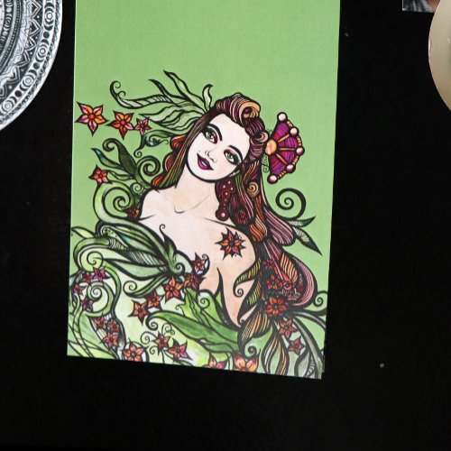 The Empress goddess tarot  Magnetic Notepad