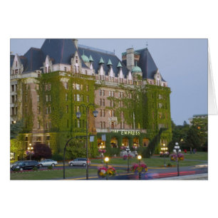The Empress Hotel at the inner harbour in