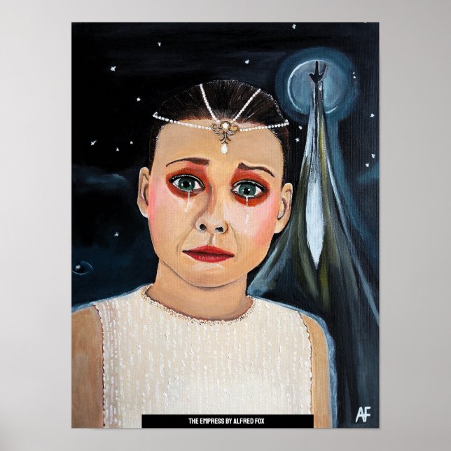 The Empress Painting by Alfred Fox Poster (Front)