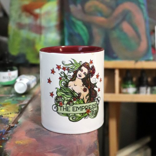 The Empress Tarot Card Mug