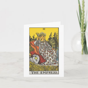 The Empress tarot card - Rider Waite Smith tarot