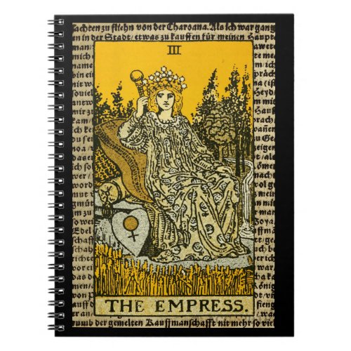The Empress Tarot Notebook