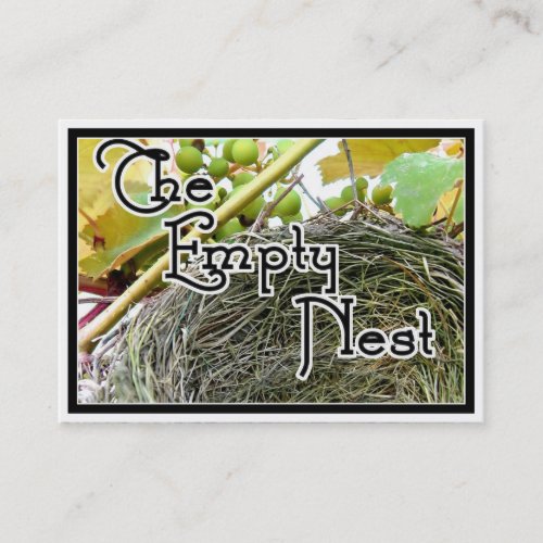 The Empty Nest Business Card