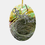 The Empty Nest Ceramic Ornament
