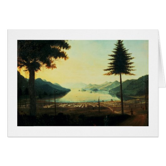 The Encampment at Lake George, New York, 1759 (oil (Front Horizontal)