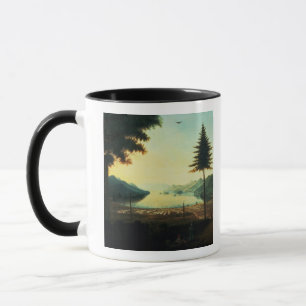 The Encampment at Lake George, New York, 1759 (oil Mug