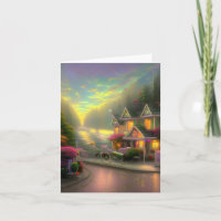 The Enchanted Bed & Breakfast Flat Note Cards