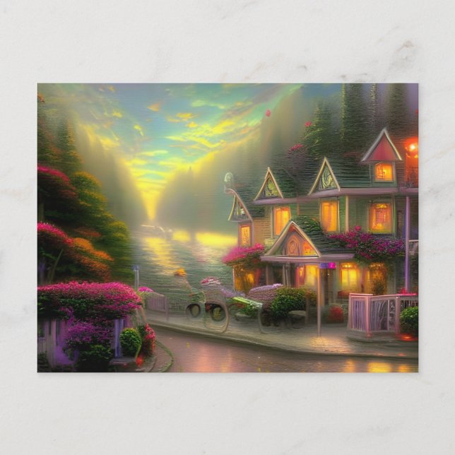 The Enchanted Bed & Breakfast  Postcard (Front)