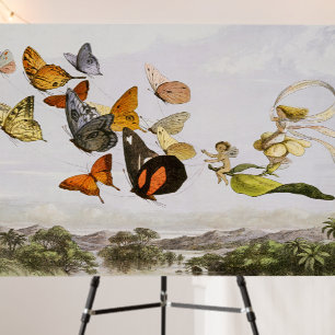 The Enchanted Carriage of the Fairy Queen (1870) Foam Board